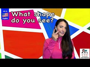 Shapes in American Sign Language (ASL) | LuluTom First Words