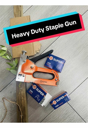 Heavy Duty Staple Gun for Easy Projects