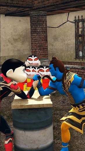 SHINCHAN VS LORD SHIVA ARM WRESTLING GTA 5 tamil #shorts #gta5 #gaming #tamilgaming ##gamingjilla