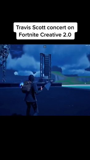 Travis Scott Astronomical Fortnite Creative 2.0 Event Recreation