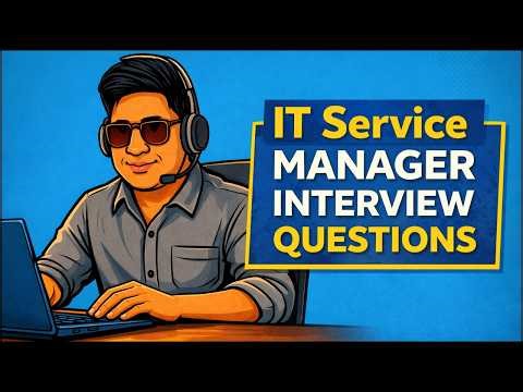 Latest IT Service Manager Interview Questions 2026