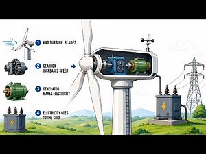 How Wind Turbines Generate Electricity | Step-by-Step Explained