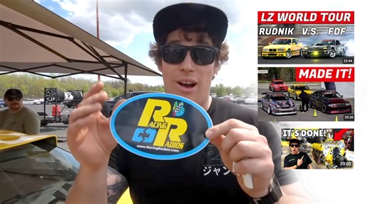 Chris Rudnik Partners with Racing Radios for Drift Communication Setup