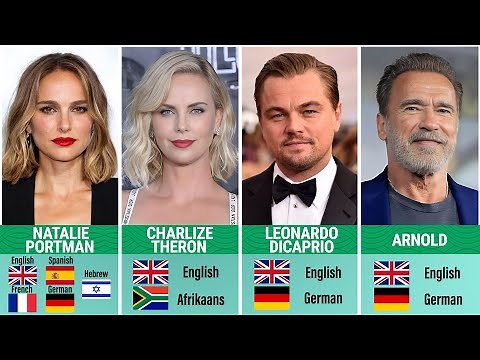Celebrities who speak multiple languages