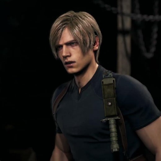Most useless Backflip in Video Game #leonskennedy #residentevil
