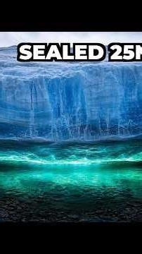 A Lake Sealed Under Ice for 25 Million Years 🧊