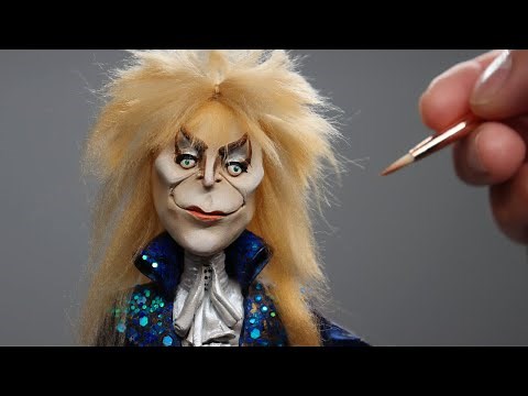 I Sculpted Jareth The Goblin King from Labyrinth