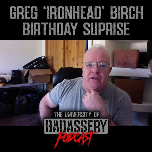 @George E. Hand IV tells a great Greg Birch story. You'll soon see why people ask for Greg Birch stories! We're sponsored by Invader Coffee and Taconic Distillery | The University of Badassery