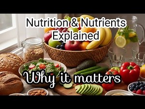 Nutrition Explained | Classes of Nutrients & Their Functions