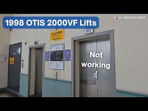 1998 OTIS 2000VF Lifts at Great Northern in Manchester (C Lifts)