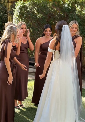 Capture Your Special Day: First Look with Bridesmaids