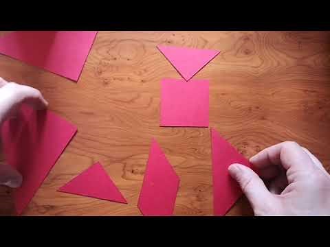 Vidéo activités maternelle : activité 5 : le tangram