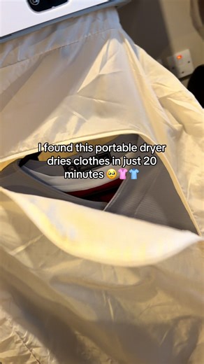 Portable Clothes Dryer: Dry Your Clothes in 20 Minutes