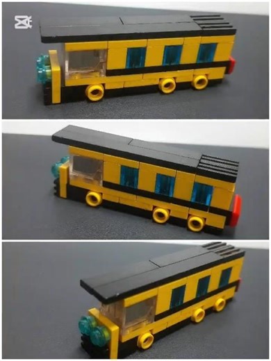 School Bus Tutorial #yellowbus #blockbuilding #quickbuild