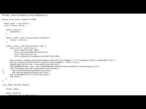 Canvas not appearing when using GridBagLayout