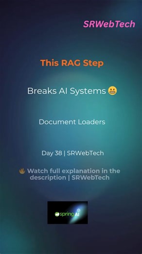 This RAG Step Breaks AI Systems 😬 | Spring AI