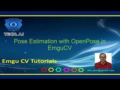 EmguCV # 77 Pose Estimation using OpenPose and EmguCV