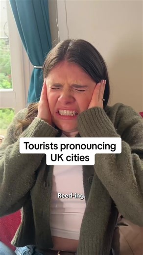 Been here 10 years and we still can’t pronounce some of the towns… anyone wanna give us a lesson?🤣 #uk #american #tourist #relatable #funny