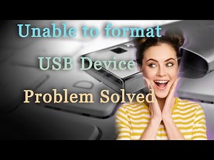 Fix 'Windows Was Unable to Complete the Format' | USB Not Formatting? Try This!