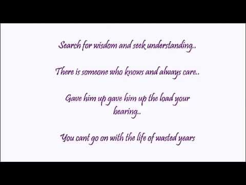 Hymn- Wasted years (have you wondered alone) with lyrics on screen