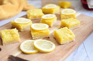 Candida Diet Lemon Bar Recipe - Natural Tasty Chef