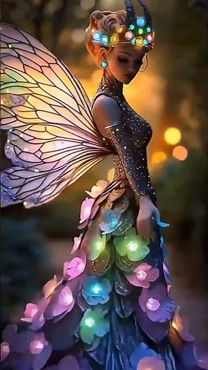 Magical Glowing Fairy Costume | Stunning LED Fantasy Dress Transformation