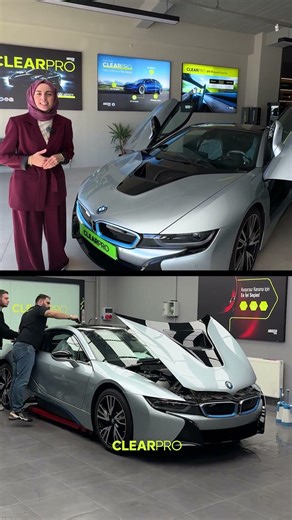 BMW İ8'E KOMPLE PPF KAPLAMA YAPTIK / CLEARPRO