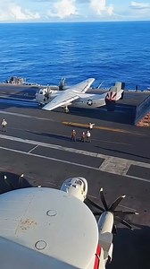 13K views · 368 reactions | C-2 Greyhound Executes Perfect Takeoff and Landing on Aircraft Carrier #womenpilot #fblifestyle #femalepilot #pilot #usaf #kc135 #f16 #f35 #f15 #f22 #military #aviationlovers #fighter #avgeek #foryoupagе #reelsviralvideo #usa #usareels #fypシ゚ #vlog #viralvideoreels #viralposts #viralreelsfacebook #viralvideosjedi #bestchallenge #beautybloggers #goodvibes #goodtimes | Ovita Military | Facebook
