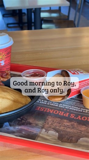 Rise and shine, Roys Fam! Every day is better when it starts with Roy Rogers.🔆🥞 | Roy Rogers