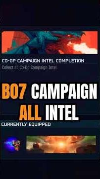 BO7 Campaign * ALL INTEL LOCATIONS * Guide !!! #callofduty #bo7 #intel #blackops #guide #cod