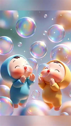 Adorable Bubble Moments Featuring Cute Kids