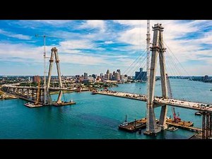 Inside the $6.4 Billion Gordie Howe Bridge | The “Impossible” Engineering Marvel