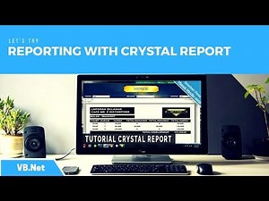 VB.Net - Tutorial Crystal Report : Daily Reports, Monthly And Yearly Visual Studio 2010
