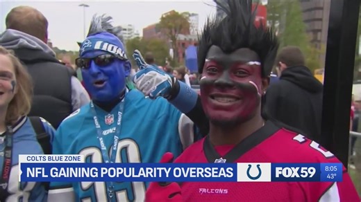 Colts in Berlin: NFL gaining popularity overseas