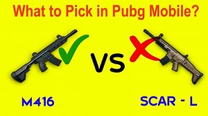 M416 vs SCAR-L: Which gun is better in PUBG Mobile?