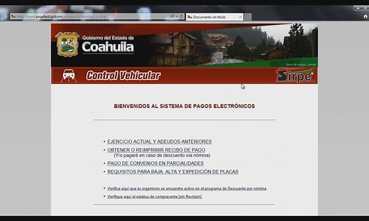 Ya puedes hacer en linea tu pago de control vehicular y verificar tu estado de cuenta, es seguro, muy fácil y sin hacer filas. Sigue estos sencillos pasos que te presentamos en este vídeo. www.pagafacil.gob.mx | Gobierno del Estado De Coahuila