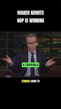 🔥 BOOM: Bill Maher Admits Republicans Are WINNING The Gerrymander War