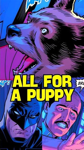 Batman and Alfred almost die saving a dog #Batman