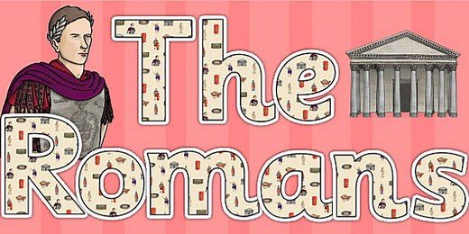 The Romans Display Lettering