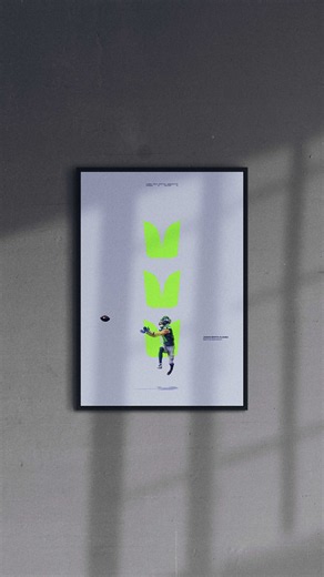 Seahawks Poster: Human vs AI Photoshop Design Comparison