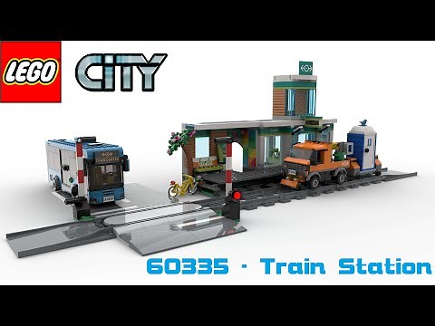 LEGO® - 60335 - Train Station - New exclusive unofficial images