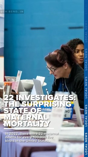 In 2022, there were 22 maternal deaths for every 100,000 live births in the United States, according to the CDC from data based on the National Vital Statistics System. Read More: https://bit.ly/3BtZpSw | WSBT-TV