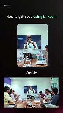 How to get job in Linkdin