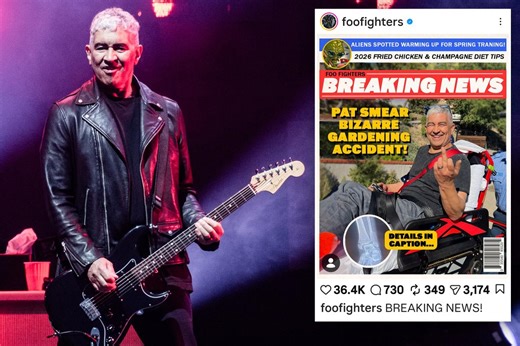 Foo Fighters guitarist Pat Smear suffers ‘bizarre gardening accident’ as tour replacement is announced