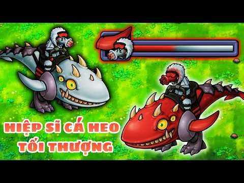 REVIEW ĐÔI CHÚT VỀ MINI BOSS MỚI HIỆP SĨ CÁ HEO TỐI THƯỢNG TRONG PLANTS vs ZOMBIES FUSION