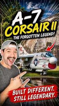 The A-7 Corsair II! #shortsfeed #navy #military #history #shortsvideo #shortsviral #shortsyoutube