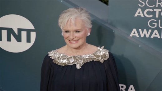 Glenn Close appears at the Screen Actors Guild Awards