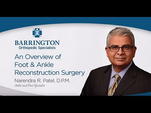 An Overview of Foot & Ankle Reconstruction Surgery