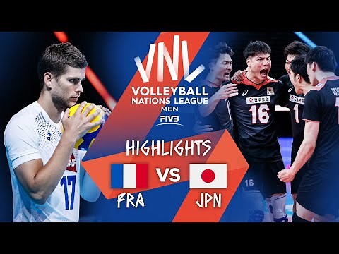 FRA vs. JPN - Highlights Week 2 | Men's VNL 2021