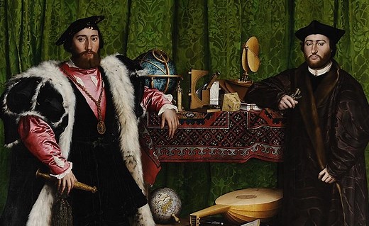 Optical illusion: Why Hans Holbein hid a creepy skull in "The Ambassadors"